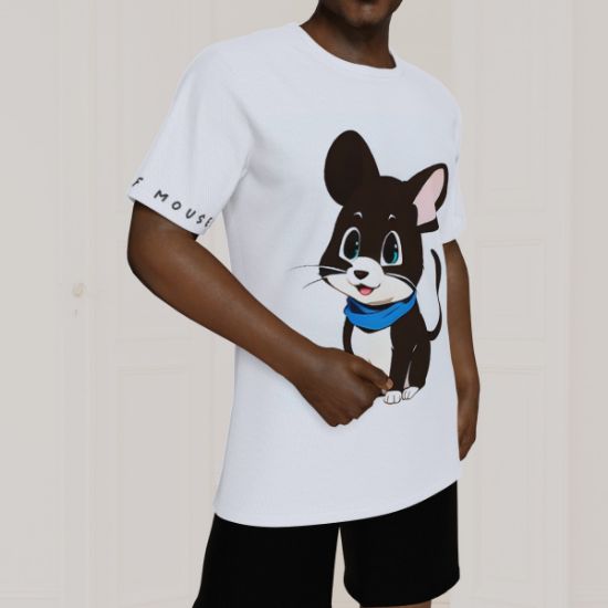 Picture of Scarf Mousey Shirt - Birdseye