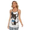 Picture of Scarf Mousey Criss-Cross Back Tank Top