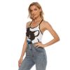 Picture of Scarf Mousey Criss-Cross Back Tank Top