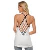 Picture of Scarf Mousey Criss-Cross Back Tank Top
