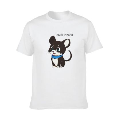 Picture of Scarf Mousey T-Shirt - Cotton