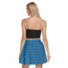 Picture of Scarf Mousey Mini Skirt - Blue Pattern