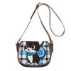 Picture of Scarf Mousey Cross Body Bag With Single Strap - Plaid