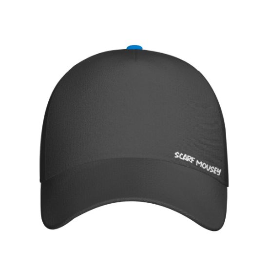 Picture of Scarf Mousey Snapback Cap - Black