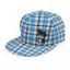 Picture of Scarf Mousey Flat Brim Snapback Cap - Blue Plaid