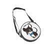 Picture of Scarf Mousey Round Satchel Bag - White