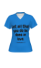 Picture of Scarf Mousey Womens T-Shirt V-Neck - 1 Corinthians 16:14