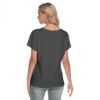 Picture of Scarf Mousey Womens T-Shirt Loose V-Neck - Tetris