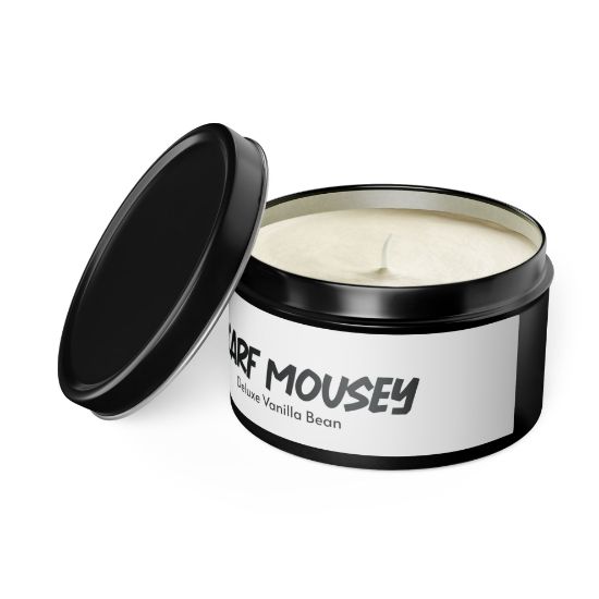Picture of Scarf Mousey Candle - Deluxe Vanilla Bean